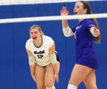 Westhill girls volleyball fights off illness bug, pesky foe to claim four
