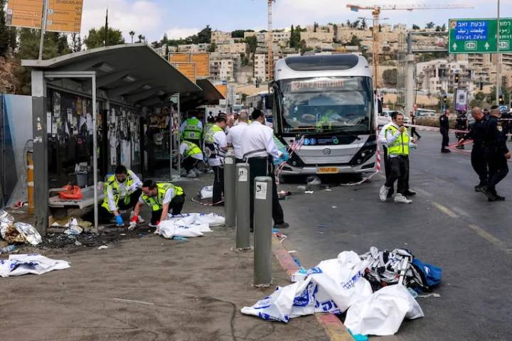 Ataque a tiros en Jerusalén deja seis muertos y al menos trece heridos