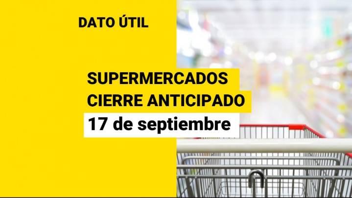 Fiestas Patrias: ¿Qué supermercados tienen cierre anticipado este 17 de septiembre?