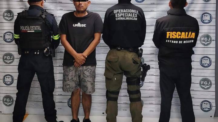 Detienen en Chimalhuacán a “El Orejas” presunto extorsionador en municipios de la zona oriente