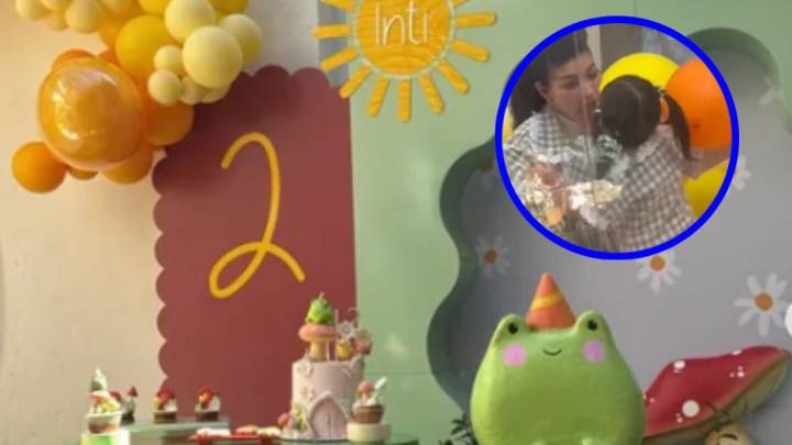 Cazzu festeja los 2 años de Inti; ¿Nodal brilla por su ausencia?