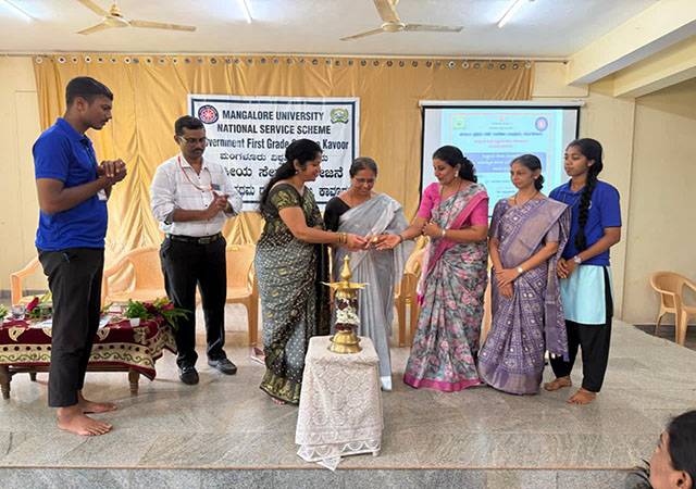 NSS inauguration, orientation and NSS Day celebrated with sapling plantation