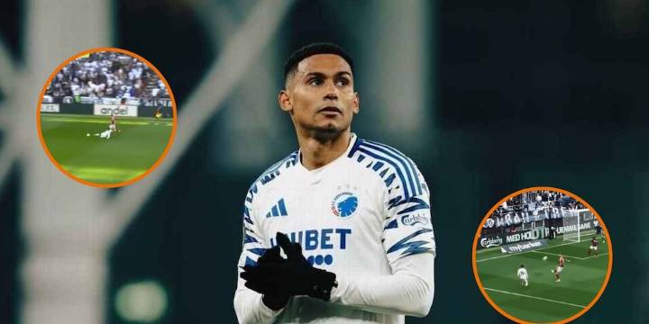 Marcos López asistió en empate del FC Copenhague tras fallar en primer gol del rival por la Superliga de Dinamarca 2025
