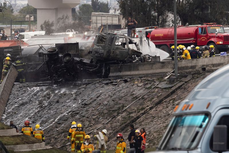 Death toll from tanker truck explosion in Mexico City rises to 25