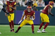 Commanders' Austin Ekeler is out for the season with a torn Achilles tendon, AP source says