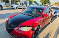 Lesionado motociclista en accidente en Acuña