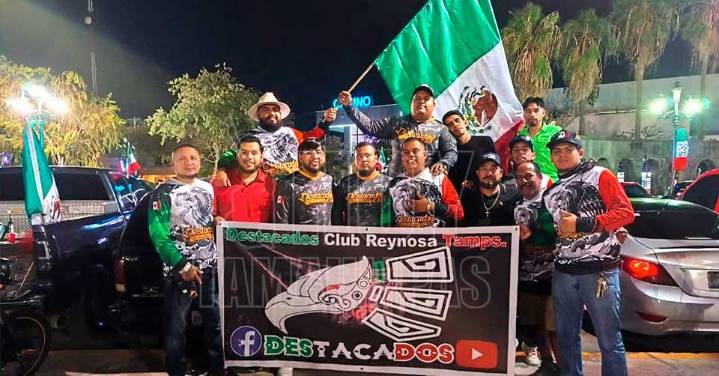 Rodada automovil?stica en Reynosa re?ne a m?s de 600 veh?culos en festejo patrio