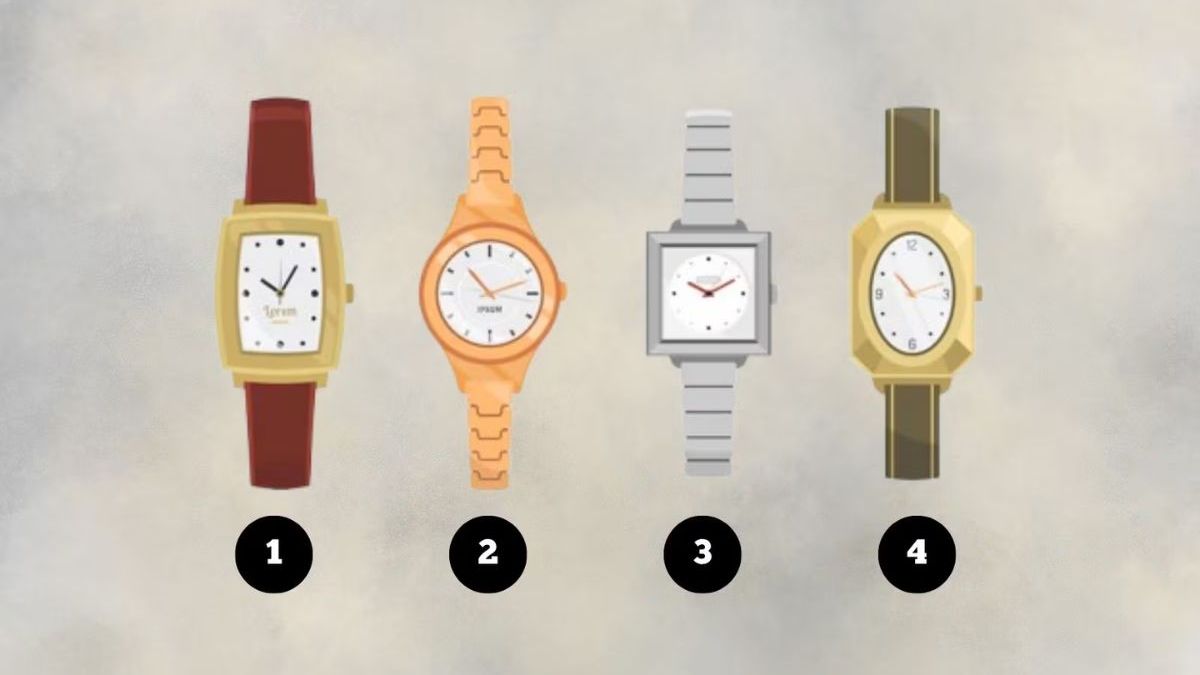 Test de personalidad: elige un reloj y descubre como es tu personalidad