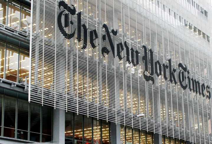 Trump demanda al New York Times por $15,000 millones por “difamación y calumnia”