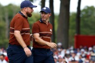Shane Lowry has Ryder Cup fan ejected as Rory McIlroy abuse prompts police presence
