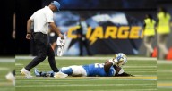 Los Ángeles Chargers pierden a Harris por lesión en el tendón de Aquiles