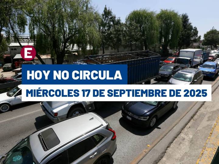 Hoy no Circula del miércoles afecta a estos coches en CDMX y Edomex