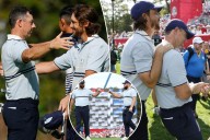 Team Europe in a full lovefest after early Ryder Cup domination