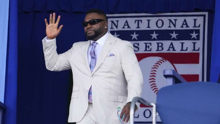 Watch Red Sox Legend David Ortiz Throw First Pitch At Fenway