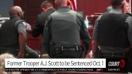 Speeding Trooper Homicide Trial: A.J. Scott to Be Sentenced on Oct. 1