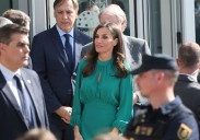 La Reina Letizia vuelve a Salamanca con motivo del Día Mundial de la Investigación contra el Cáncer