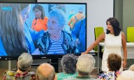Lorca conecta a sus mayores con el centro social desde el televisor