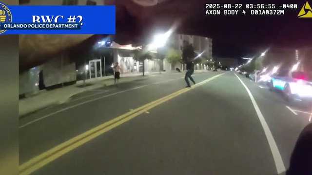 Orlando police release video of fatal shooting involving scissors