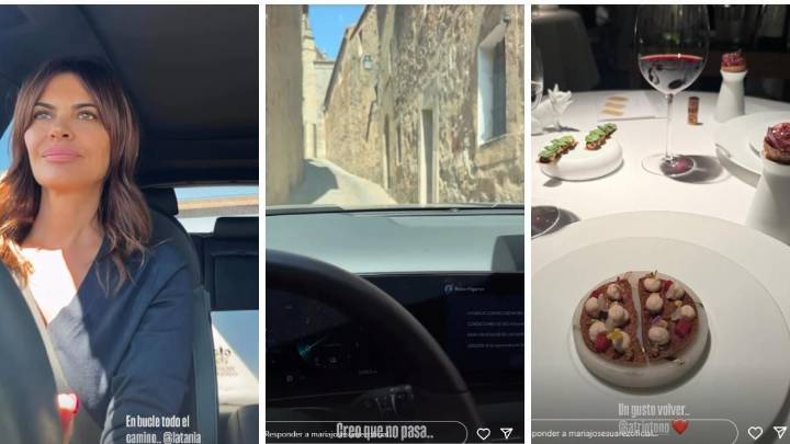 María José Suárez se queda "atrapada" en la parte antigua de Cáceres de camino a Atrio