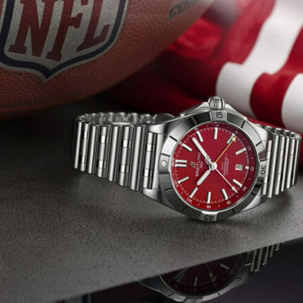 Breitling named the official timepiece partner of the NFL