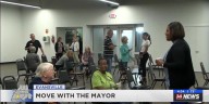 Evansville seniors practice Tai Chi at ‘Move with the Mayor’ program