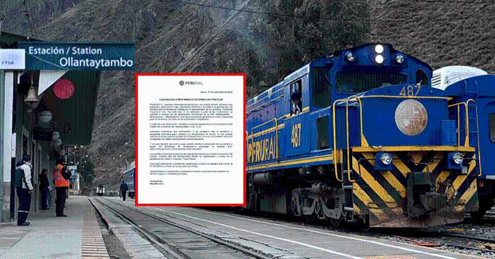 Mincetur anuncia reinicio de operaciones ferroviarias de las empresas Ferrocarril Transandino y PerúRail