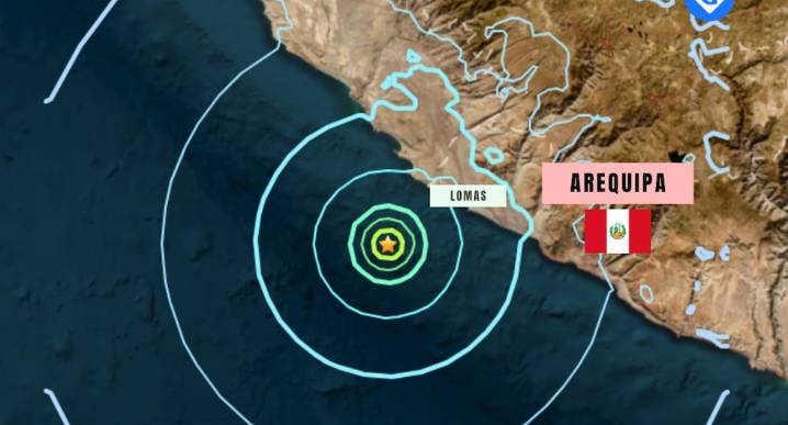 Temblor en Perú: sismo de 5.8 en región Arequipa