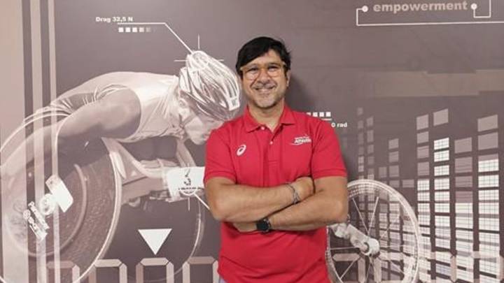El investigador de la UMH de Elche Raúl Reina, miembro de la Federación Internacional de Atletismo Paralímpico