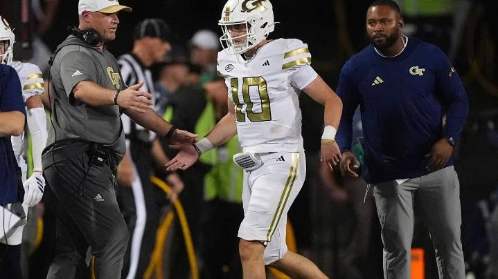 Georgia Tech QB Haynes King 'looks good' in recovery from injury ahead of visit from No. 12 Clemson