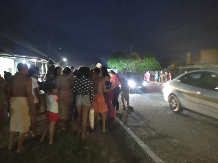 Conductor de moto que chocó a un señor frente a 23 de Febrero se fue a la fuga