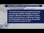 West Coast US states form health alliance amid concerns over CDC credibility