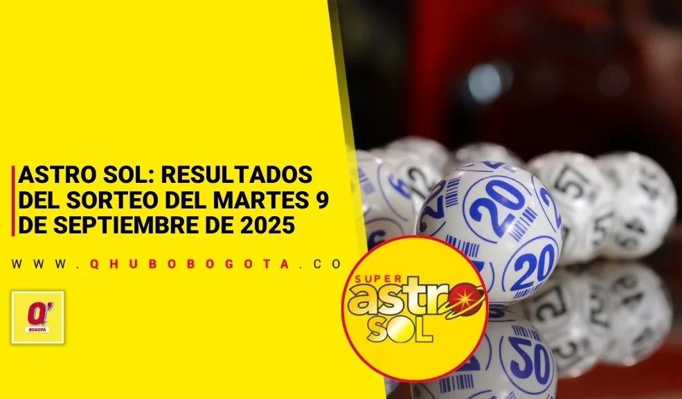 Astro Sol: resultados del sorteo del martes 9 de septiembre