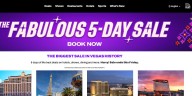 ‘Fabulous’ 5-day Las Vegas sale aims to boost visitation, foot traffic