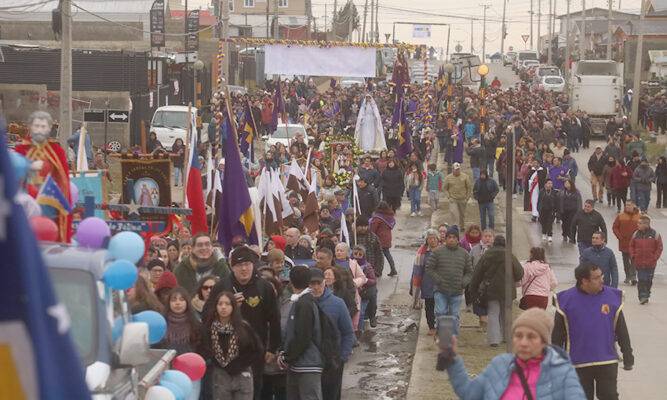 La peregrinación del Nazareno volvió a  Fátima: un encuentro de fe en comunidad