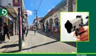 En pleno centro de Rionegro, un hombre de 42 años fue atacado a tiros
