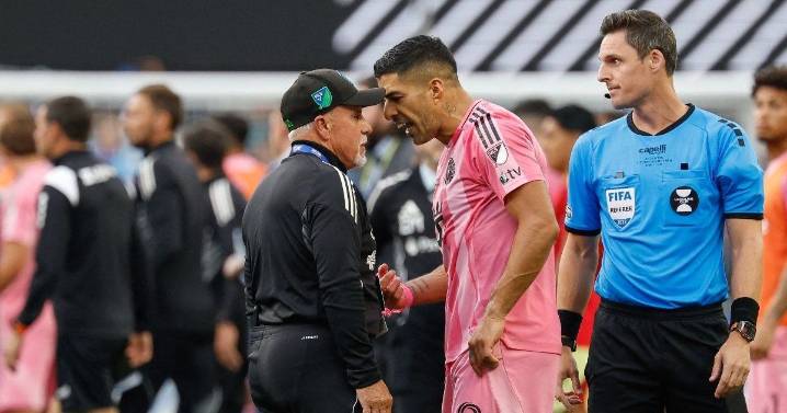Luis Suárez suspendido en la MLS tras sanción en Leagues Cup por escupir a un rival