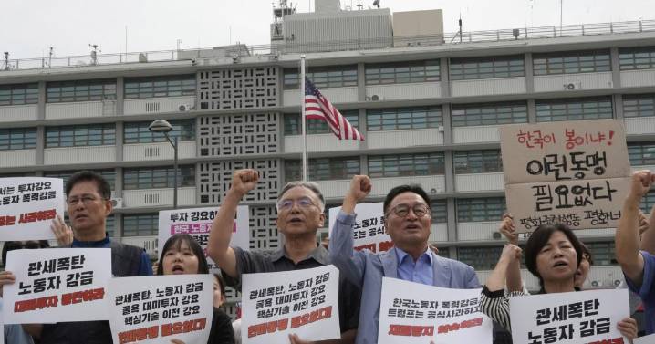 Plans in the works for Korean workers detained in raid to go home while fear lingers for residents
