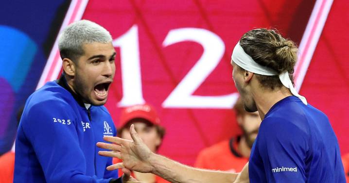 ¿Falta de respeto a Alcaraz? La reacción de Zverev mientras le está dando consejos