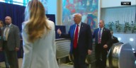 ‘Triple sabotage’: Trump calls for investigation after escalator he was riding abruptly shut off