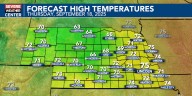 Cooler temperatures and rain chances stick around