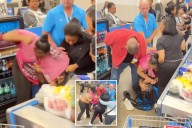Indiana Walmart employee is beaten by mob of women in disturbing viral video