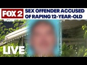 Eastpointe 12-year-old girl allegedly kidnapped and raped by sex offender