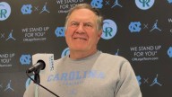 North Carolina HC Bill Belichick drops hilarious take on cutoff hoodie before debut