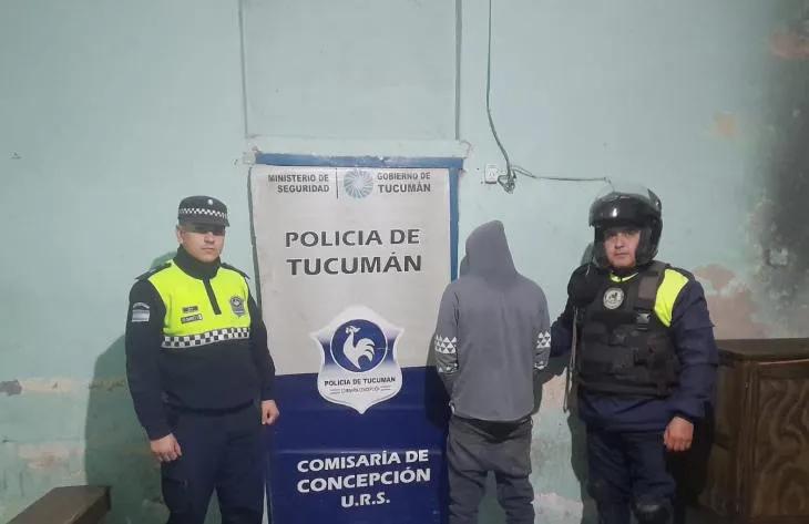 Concepción: Intentó ingresar a una iglesia para llevarse a su ex pareja y quedó demorado