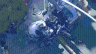 Violent car crash in Hayward
