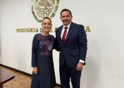 Acude CPC a reunión de seguridad con Sheinbaum