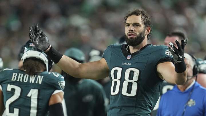 Dallas Goedert out of practice again on Thursday