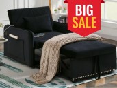 Walmart 3-in-1 convertible chair bed on sale for $178, down from $240