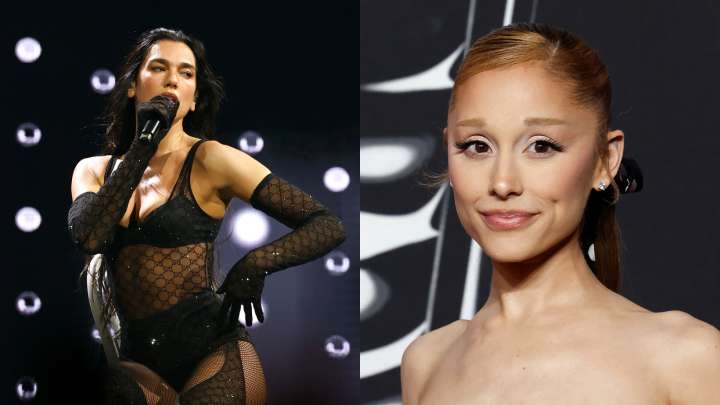 Dua Lipa Performs Ariana Grande's 'One Last Time' in Miami