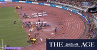 Aussie 4x400m relay runs heat